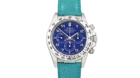 Rare Platinum Rolex Daytona Sells For Record $3.27 .